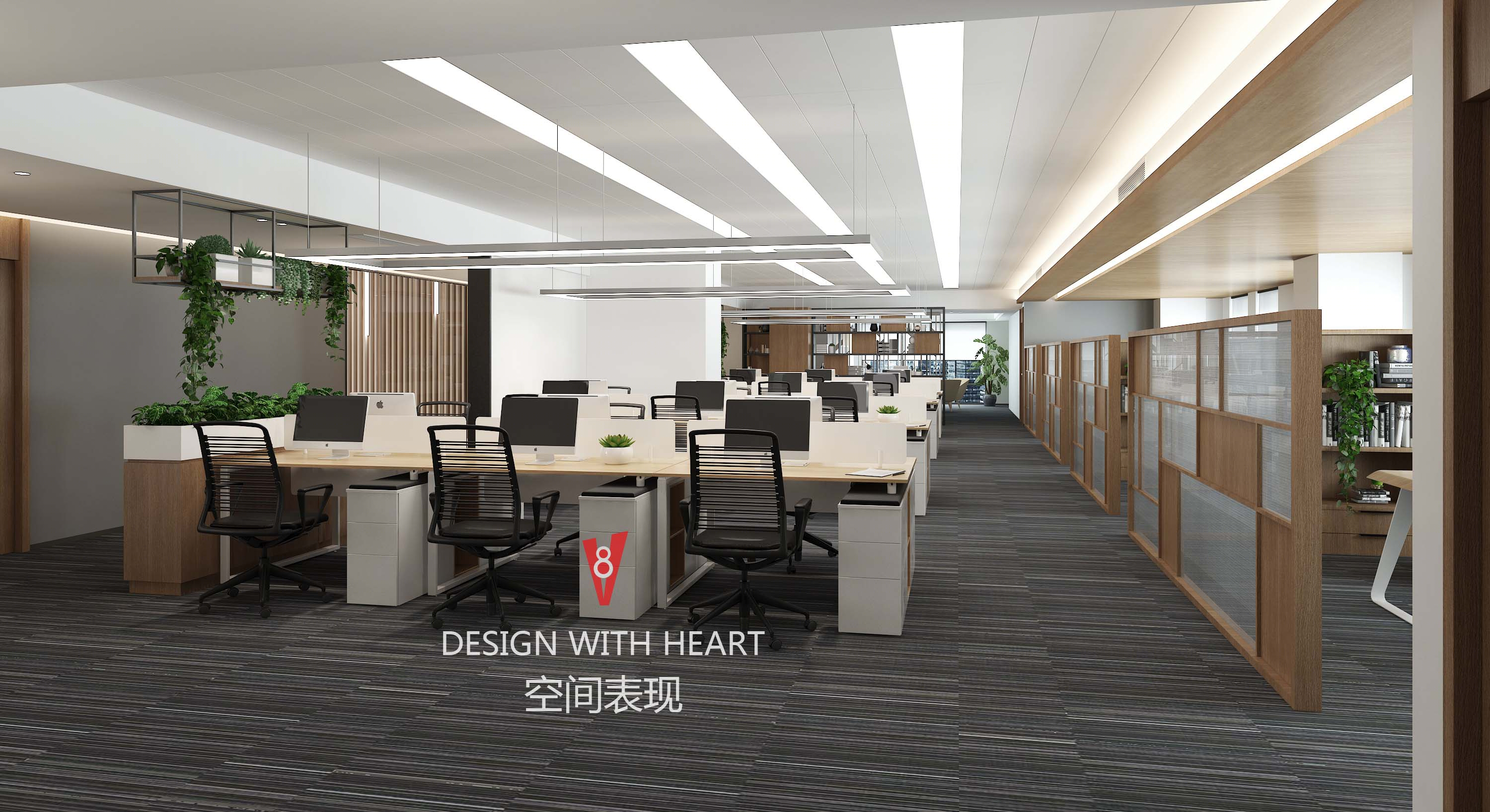 现代办公室展示-3