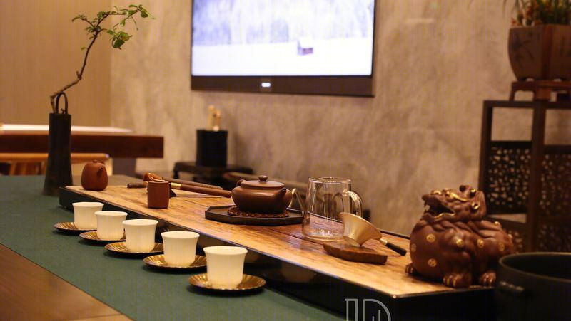 深圳“茶阅世界”新中式茶室-12