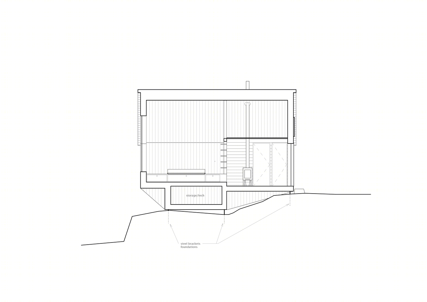 挪威森林小屋丨Rever & Drage Architects-18