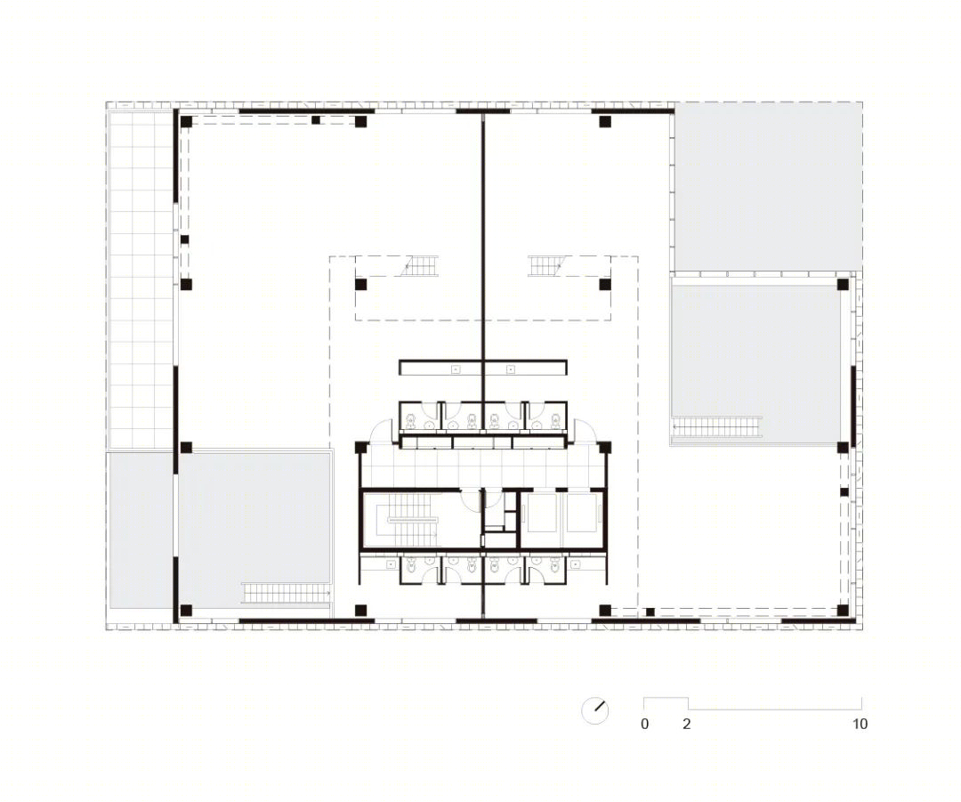 Pop + 多层办公楼 | 巴西景观中的现代建筑-33
