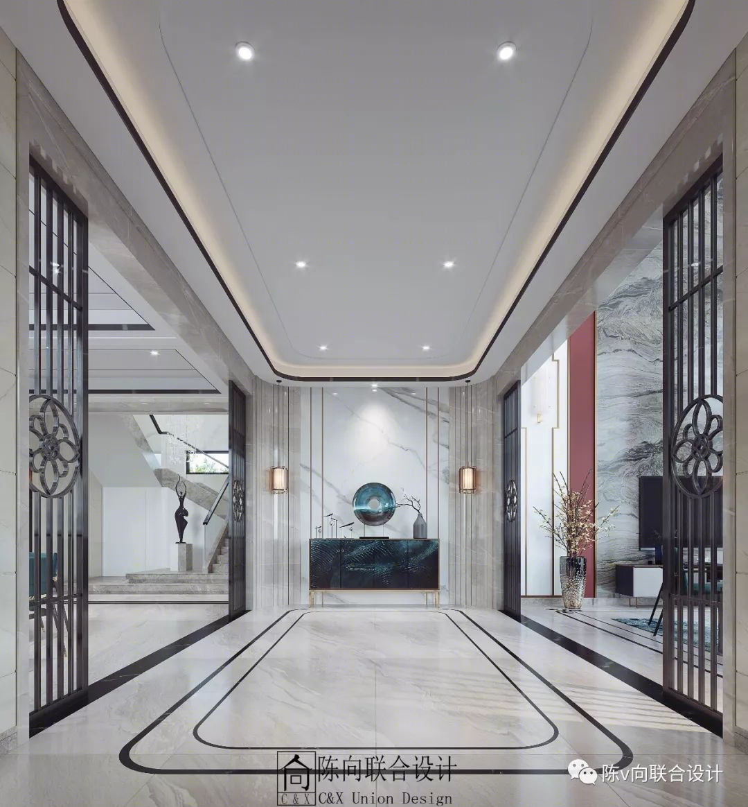 顺德 350m²中式美学空间 | 解构与留白的温润故事-56