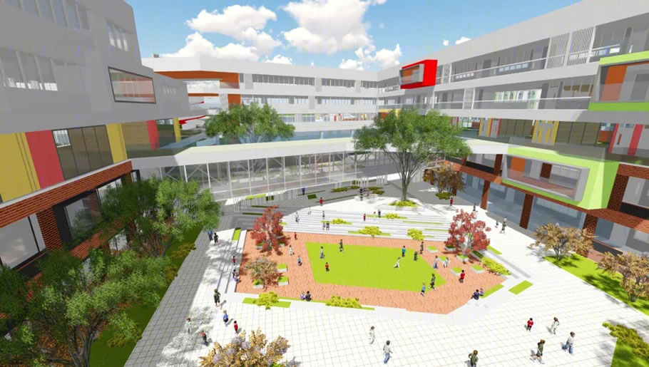 上海兰生复旦学校青浦分校丨中国青浦丨上海华都建筑规划设计有限公司(HDD)-110
