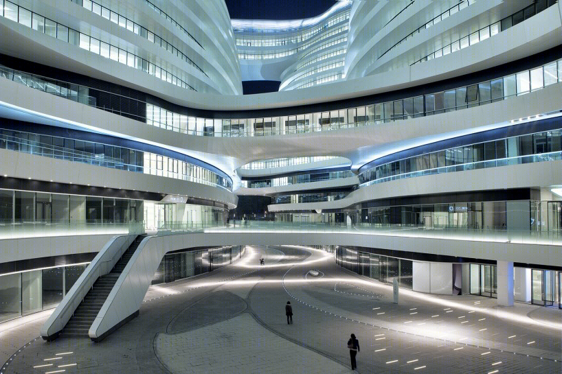 北京银河SOHO大型商业综合建筑-13