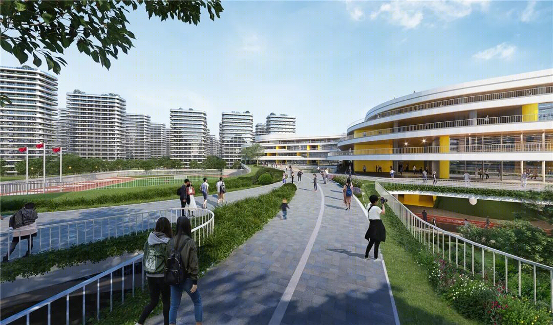 丽水灵山未来社区学校丨中国丽水丨上海思序建筑规划设计有限公司,上海中建建筑设计院有限公司-28