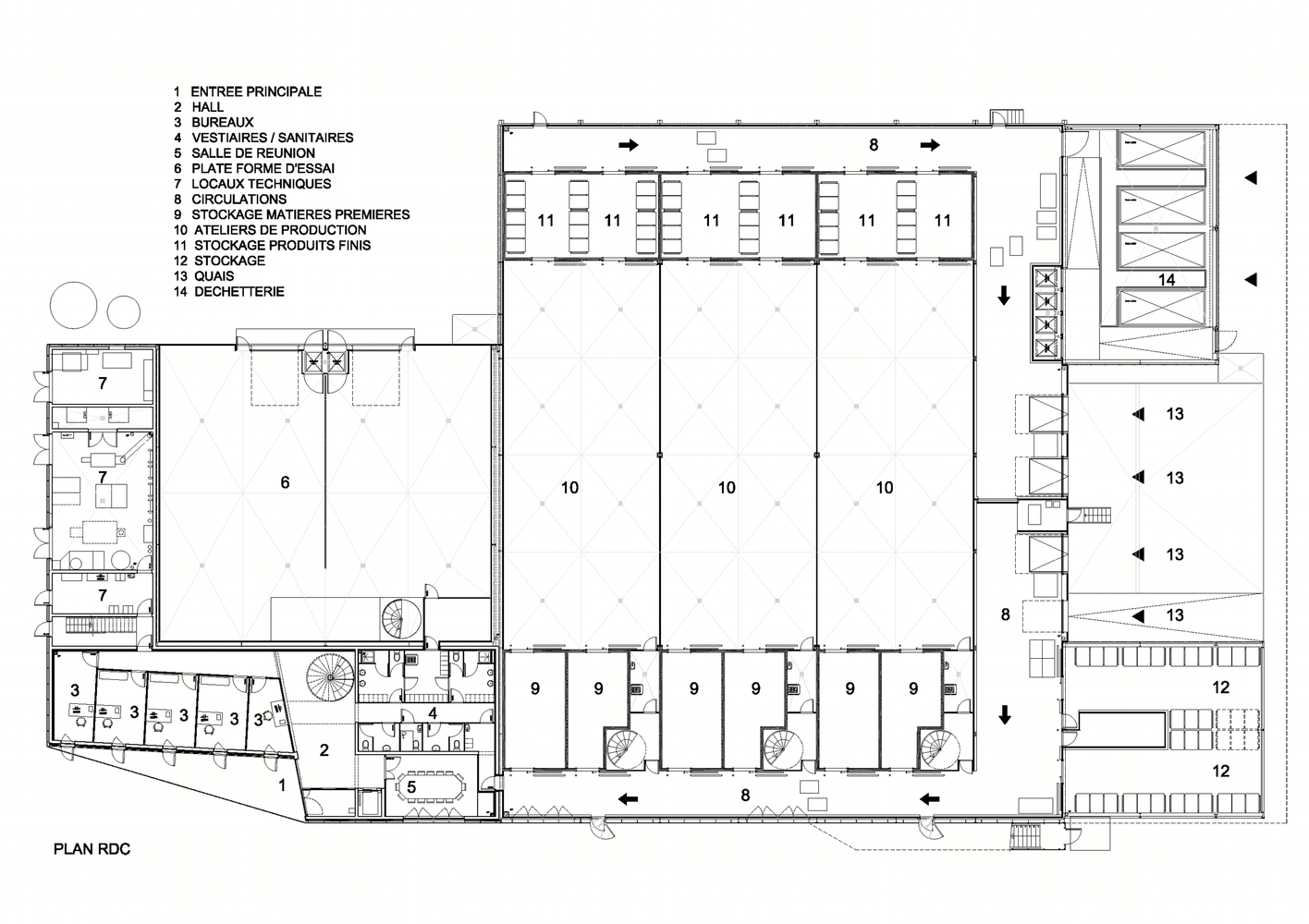 法国 HDE 17 商业区丨Poggi architecture-43