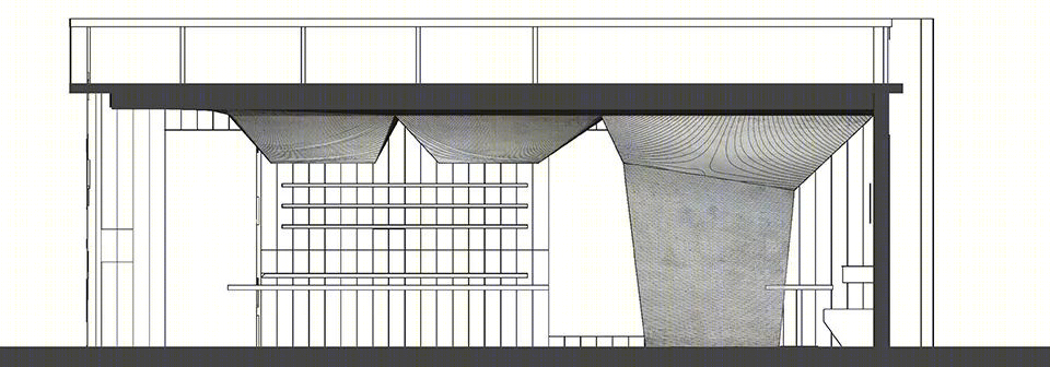 墨西哥城 Oku 餐厅 | 多变天花板营造独特氛围-37