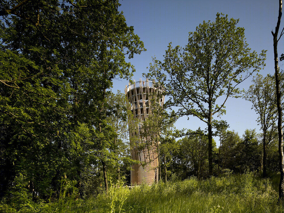 德国曲线结构景观塔（German curve landscape tower structure）丨FRENZEL ARCHITEKTEN事务所-7