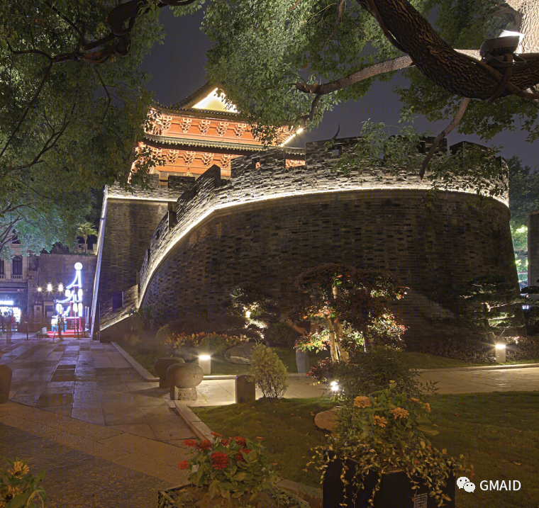 穿越时空，清河坊历史街区灯光改造提升设计-37