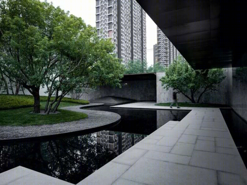 北京华润橡树澜湾示范区景观-7