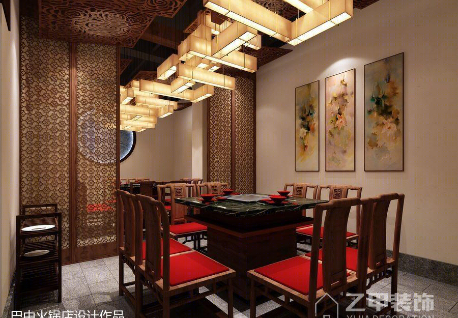 山东小龙坎火锅 | 巴中专业火锅店设计公司-10