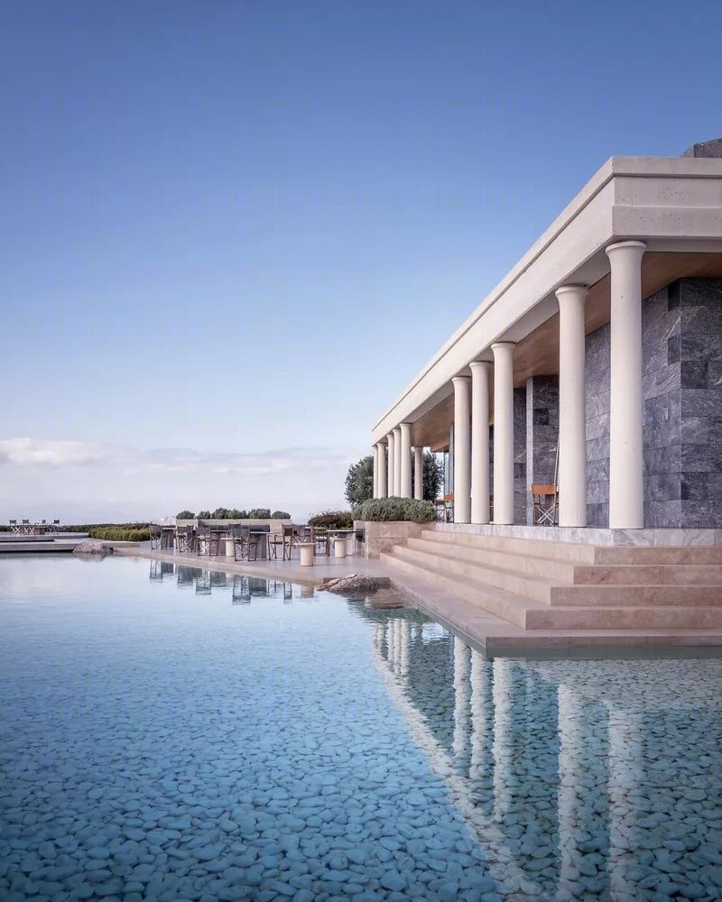 希腊 Amanzoe 奢华度假酒店 | Edward Tuttle 的室内设计杰作-11