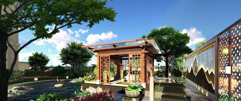 周磊打造小区景观亮点 | 弓长岭私家庭院设计-7