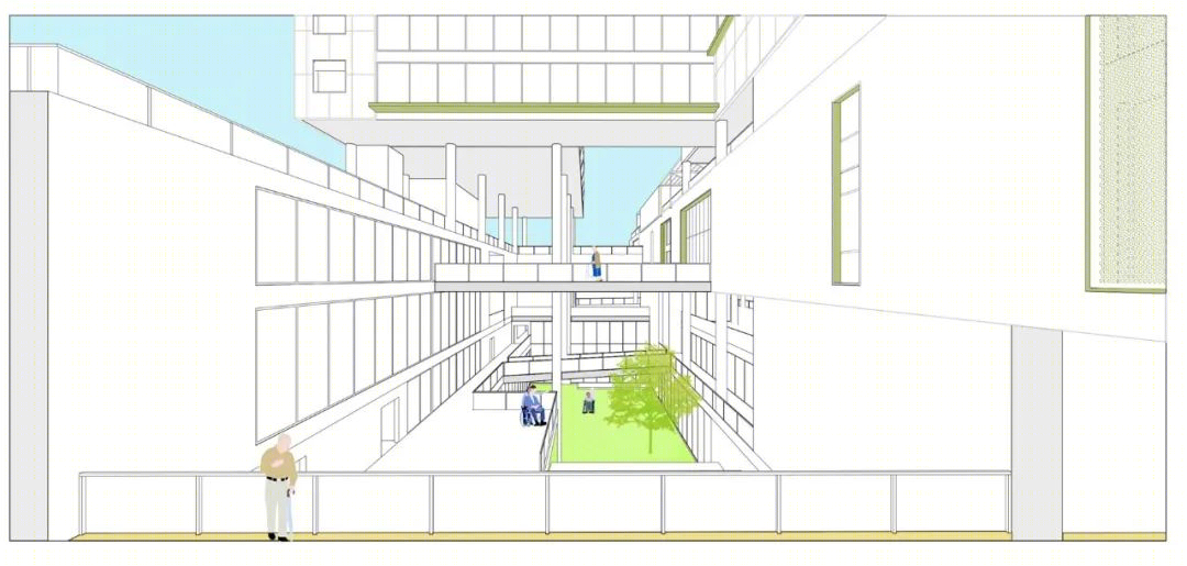 龙岗区养老护理院重新选址建设工程(设计)丨中国深圳丨深圳大学建筑设计研究院有限公司 何川建筑工作室-102