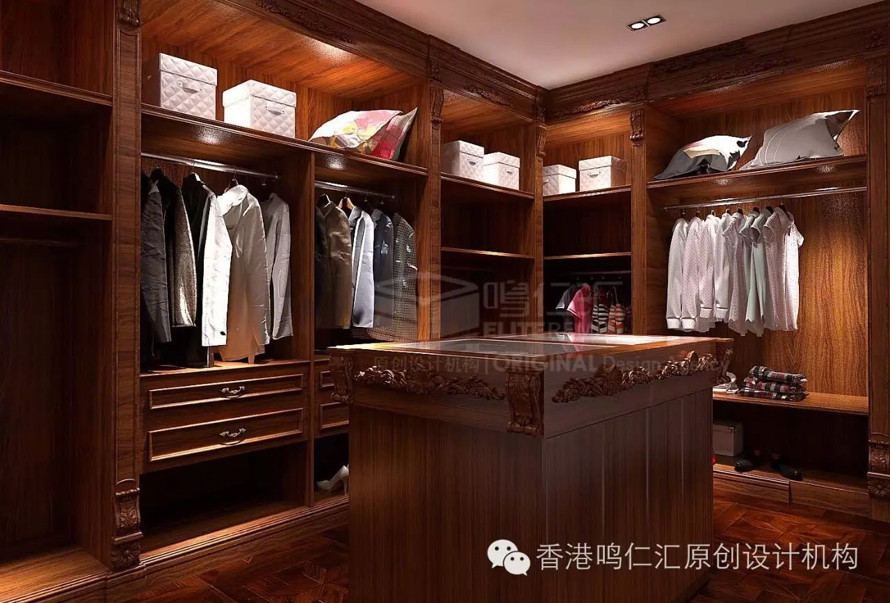 美式古典风情，镇平龙源社区别墅家装-23