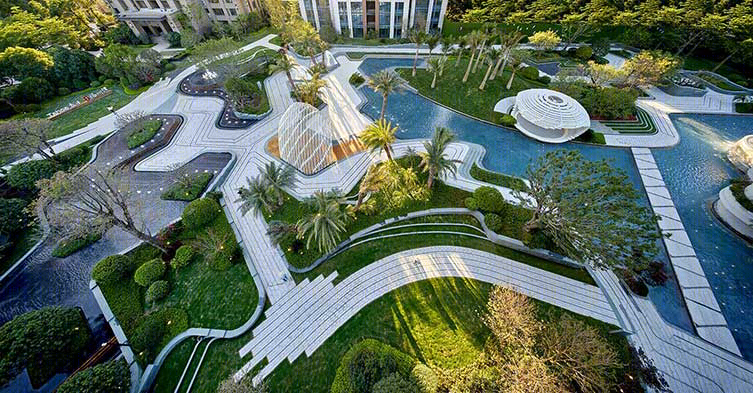 福州湾天澜示范区现代景观-6