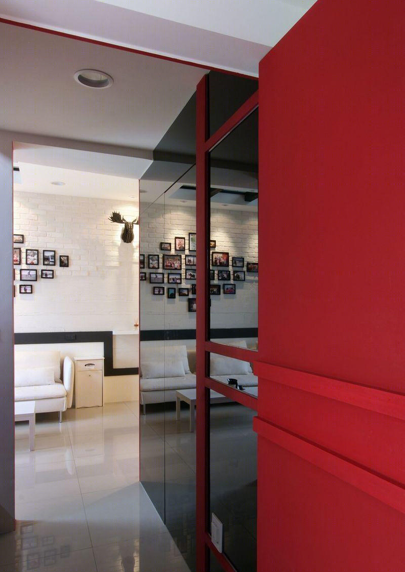 香榭林-- 紅與黑 | 夜店風居家設計-9