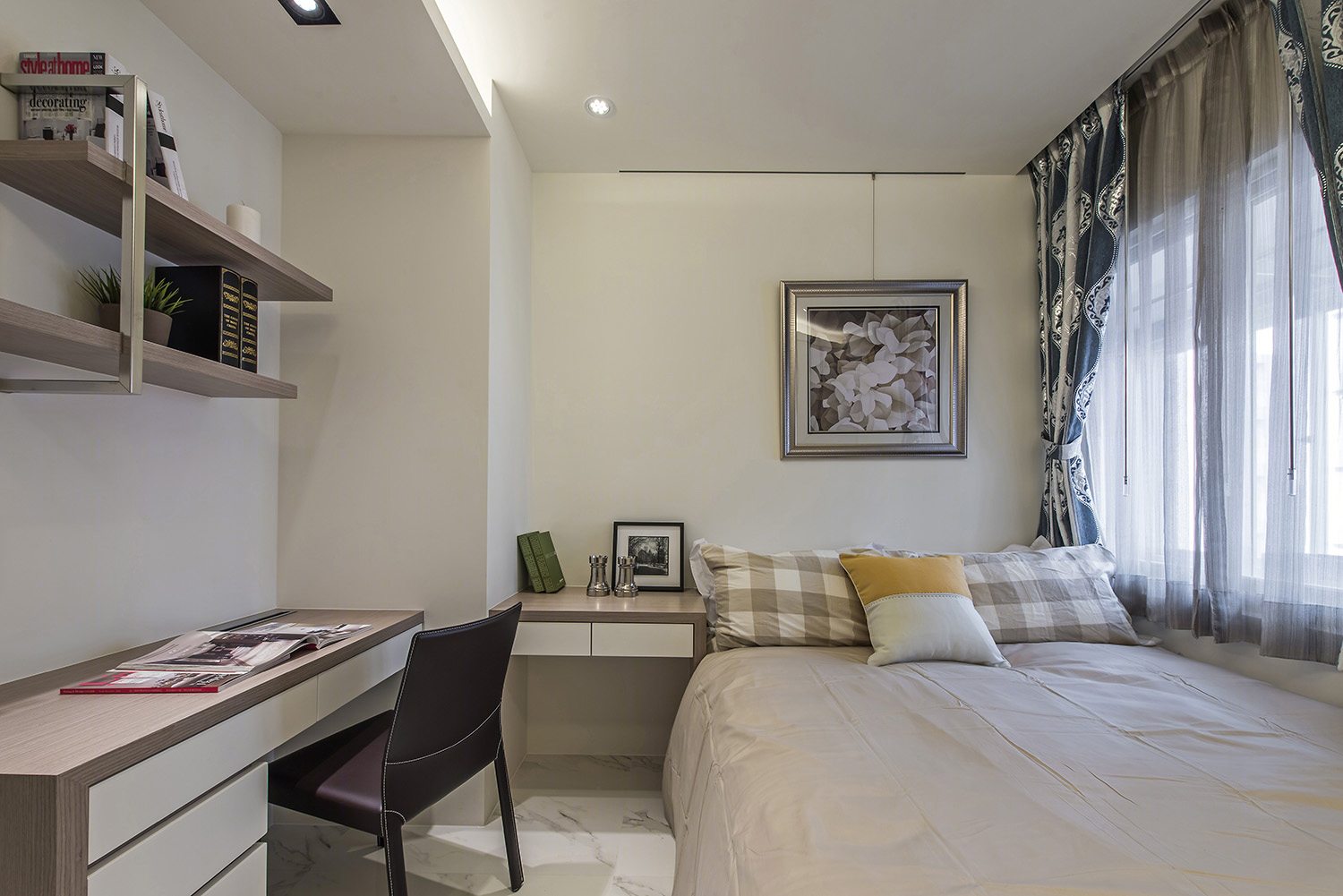 现代明亮小户型住宅-76