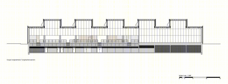 法国 Hacine Cherifi 体育馆丨Tectoniques Architects-47