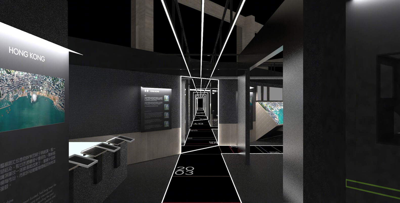 “乐·游”香港∞印象展览 | 哑铃型展区的绿色智慧设计-20