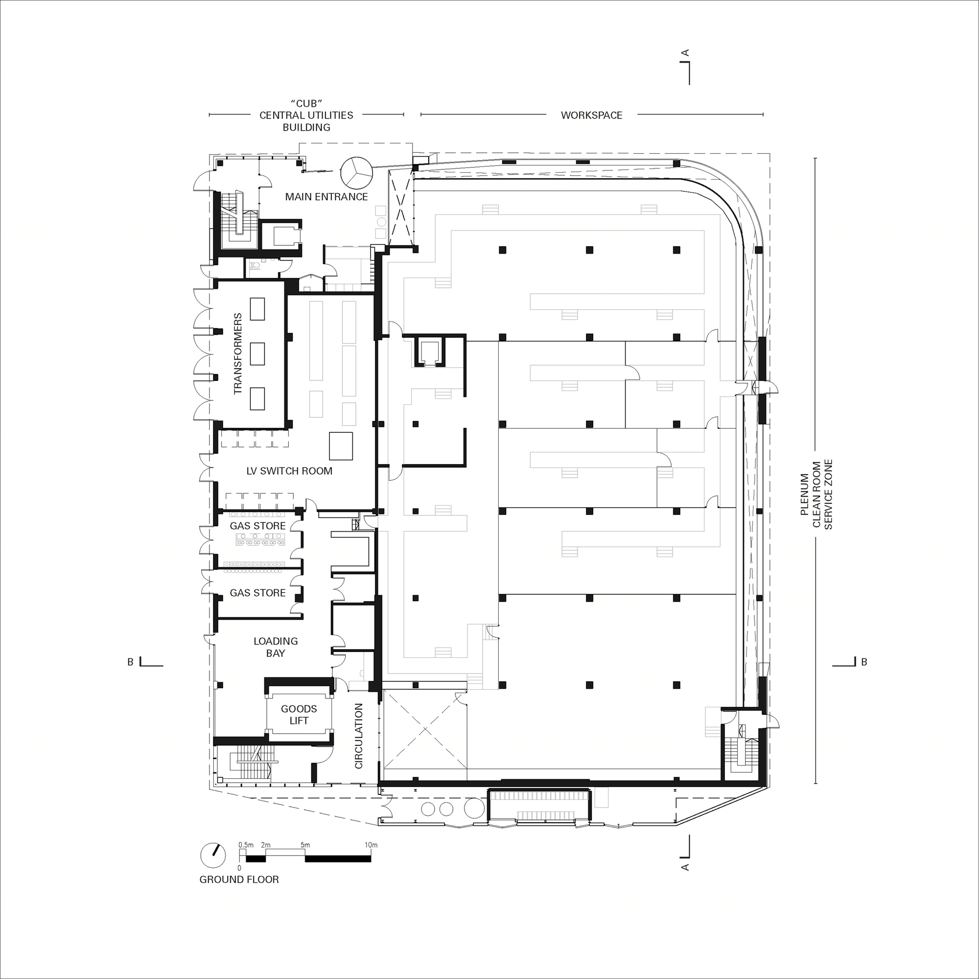 英国曼彻斯特国家石墨烯研究院丨Jestico + Whiles-31