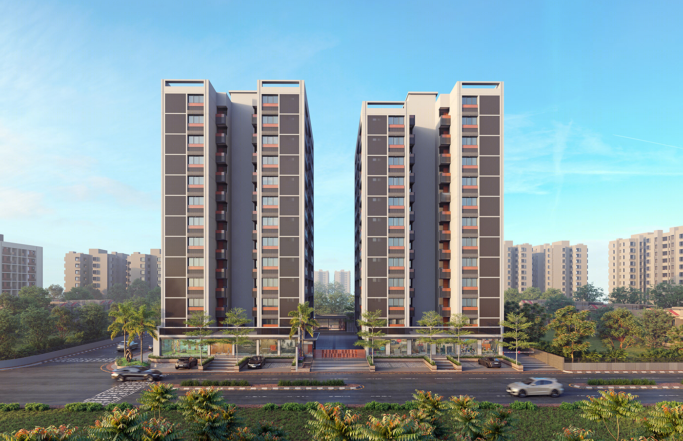 Anastasiya Gushchina丨公寓建筑丨Zion Heights-1