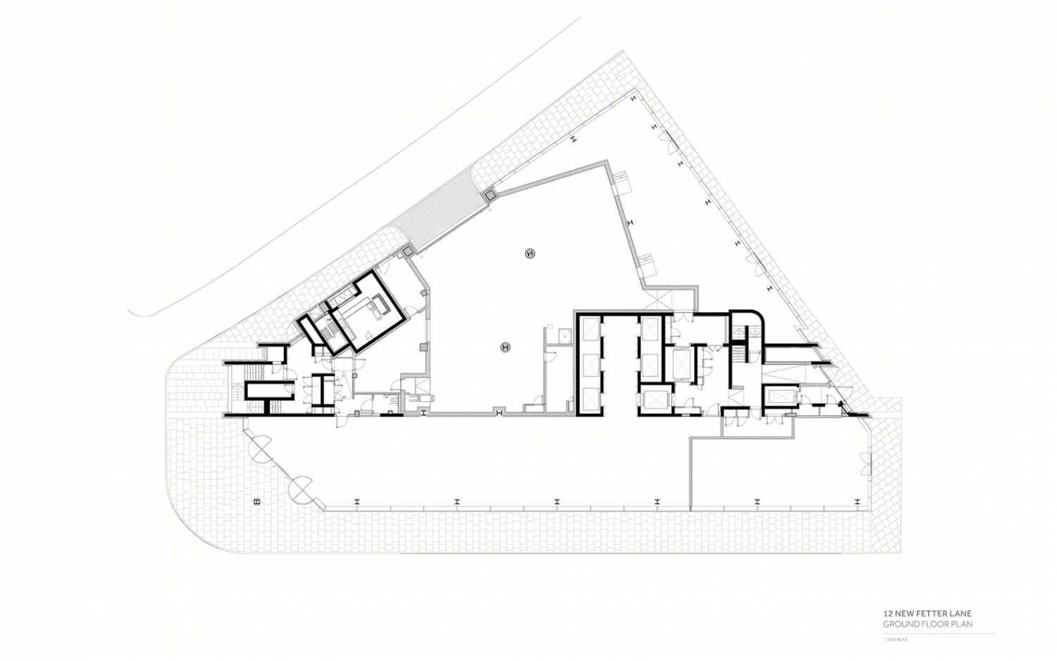 伦敦 New Fetter Lane 12 号办公建筑丨Doone Silver 建筑事务所,Flanagan Lawrence-56