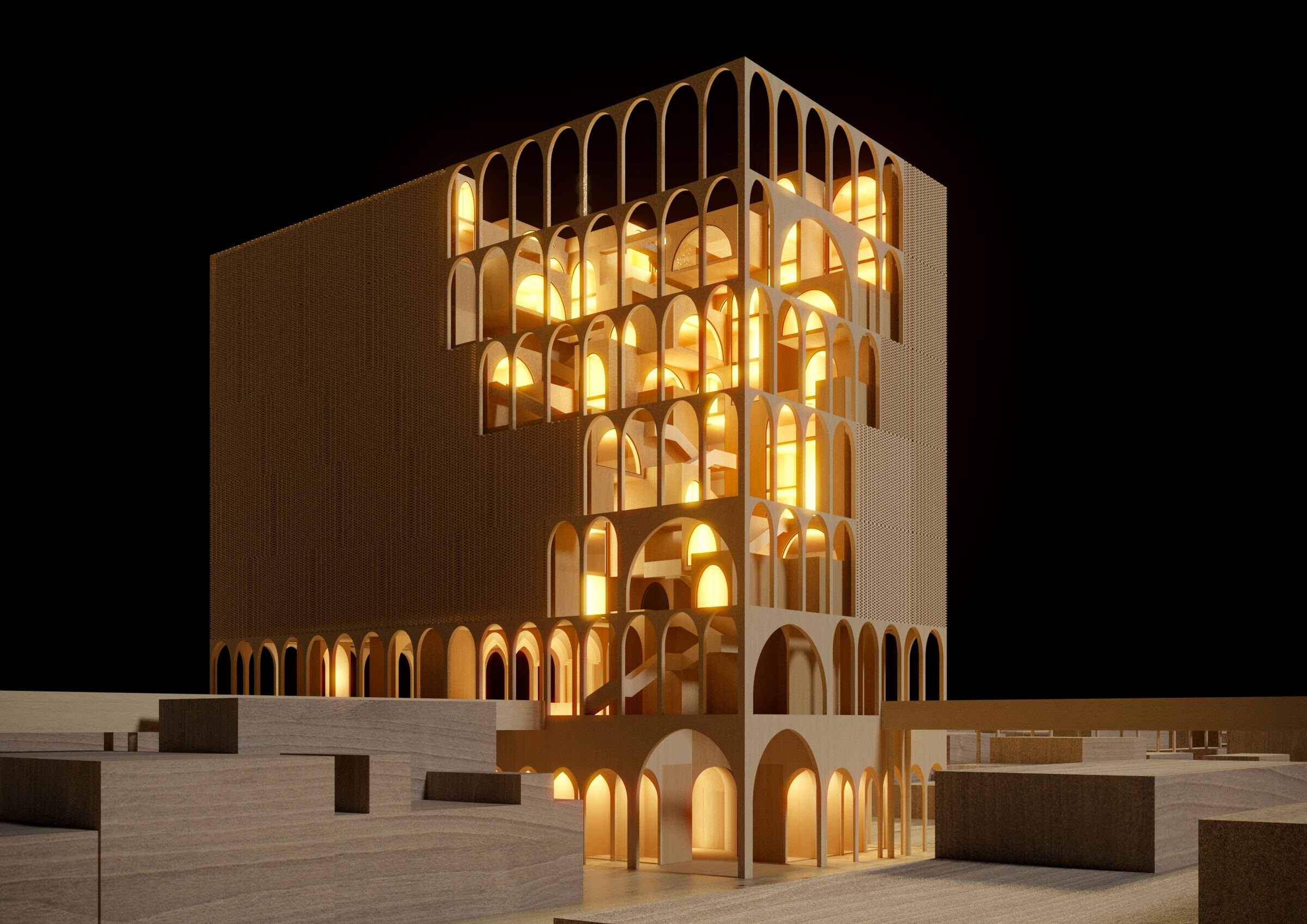 伊朗 Mashhad 的商业综合体丨RVAD Studio-7