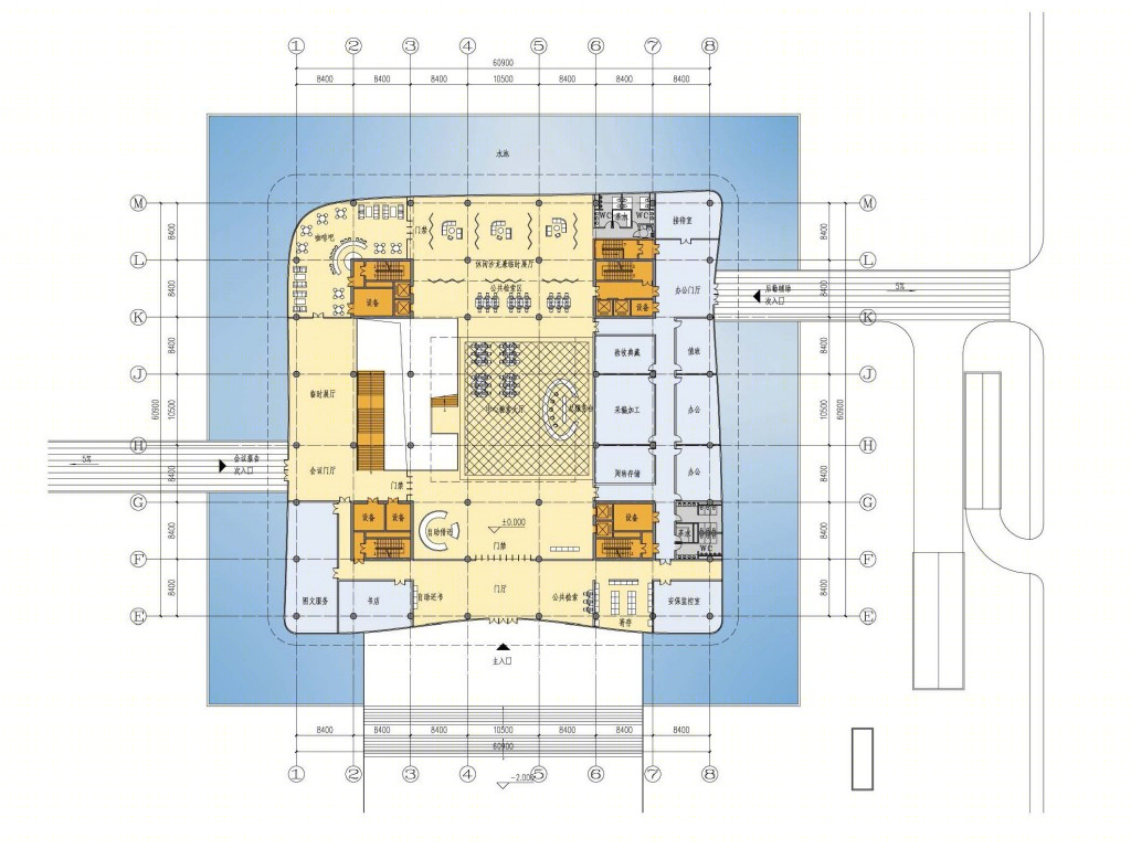 北京建筑工程学院新校区图书馆-20