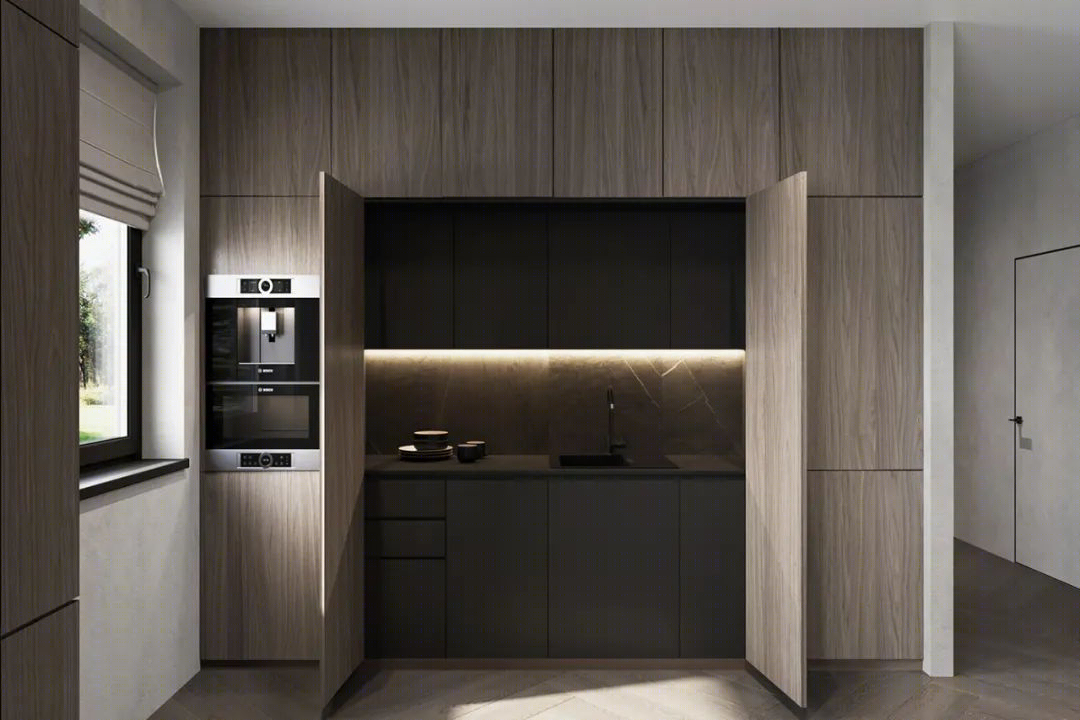 75㎡极简原木居丨Tomkin Design-67