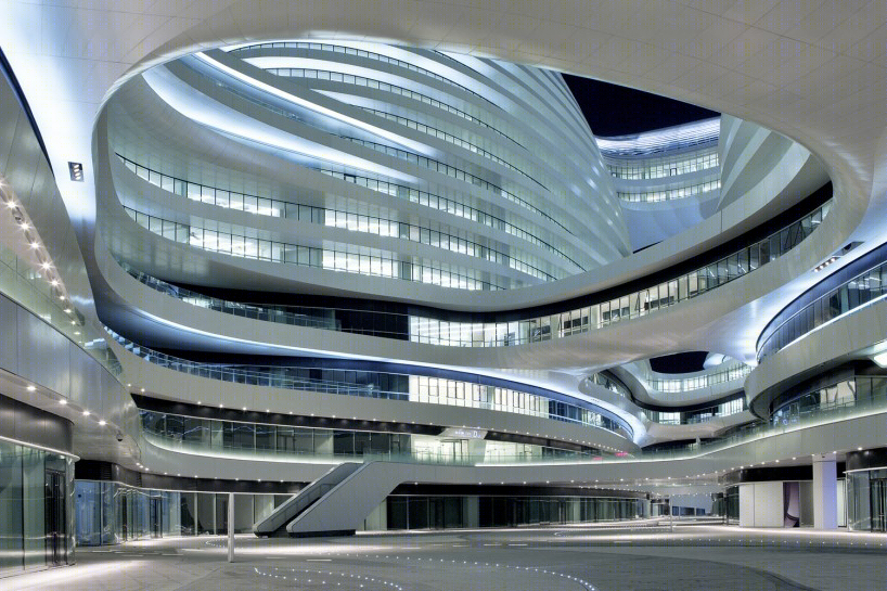 北京银河SOHO大型商业综合建筑-15
