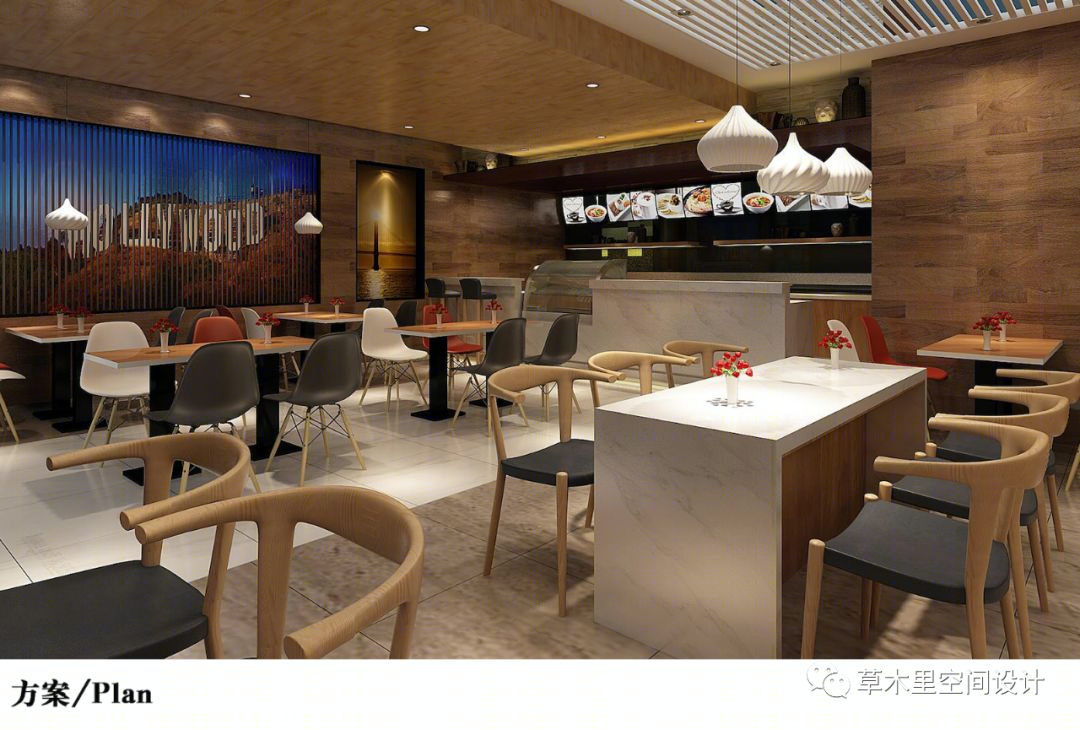 加州牛肉面大王,现代风格演绎温馨用餐空间-14