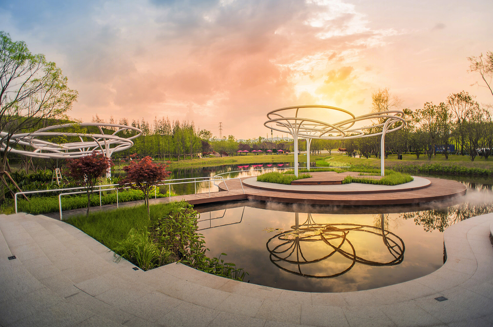 重庆湖边社区公园-6