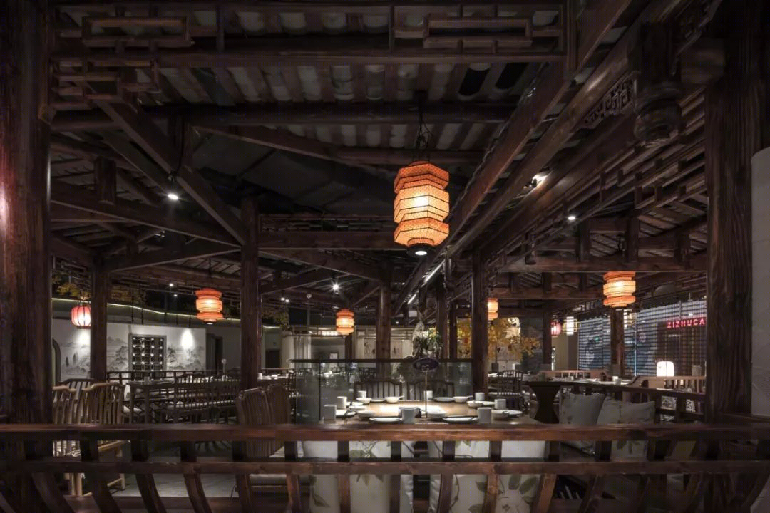 集嘉设计打造的中式餐厅"菜根香-- 望江楼"-20