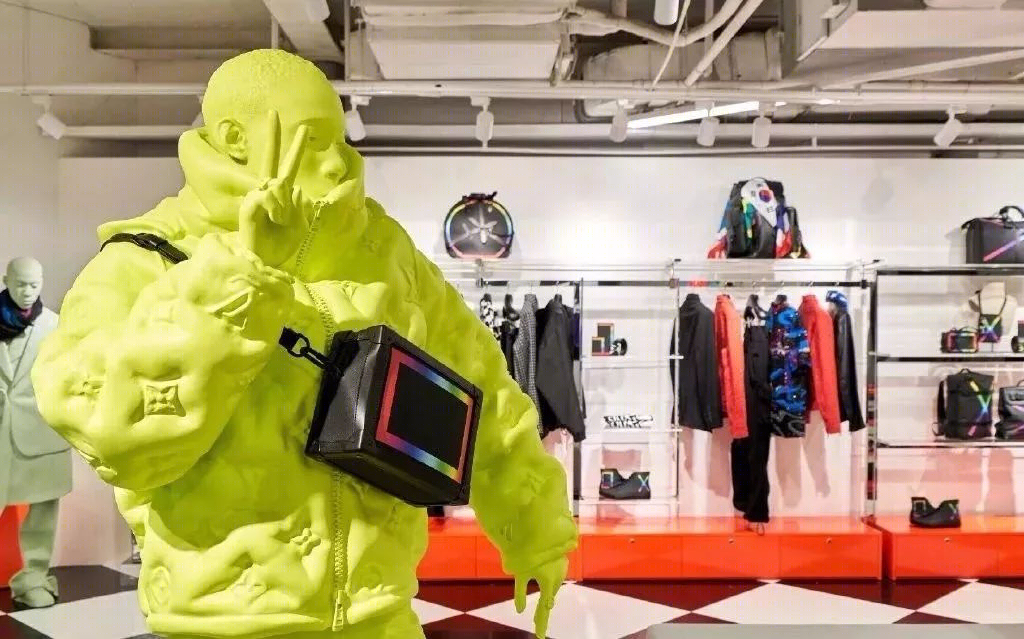 LV 快闪店设计风靡全球，绿色纽约、橙色芝加哥、红色北京-47