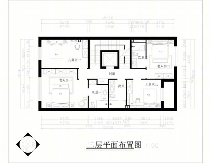 融科千章墅现代美式风格设计-14