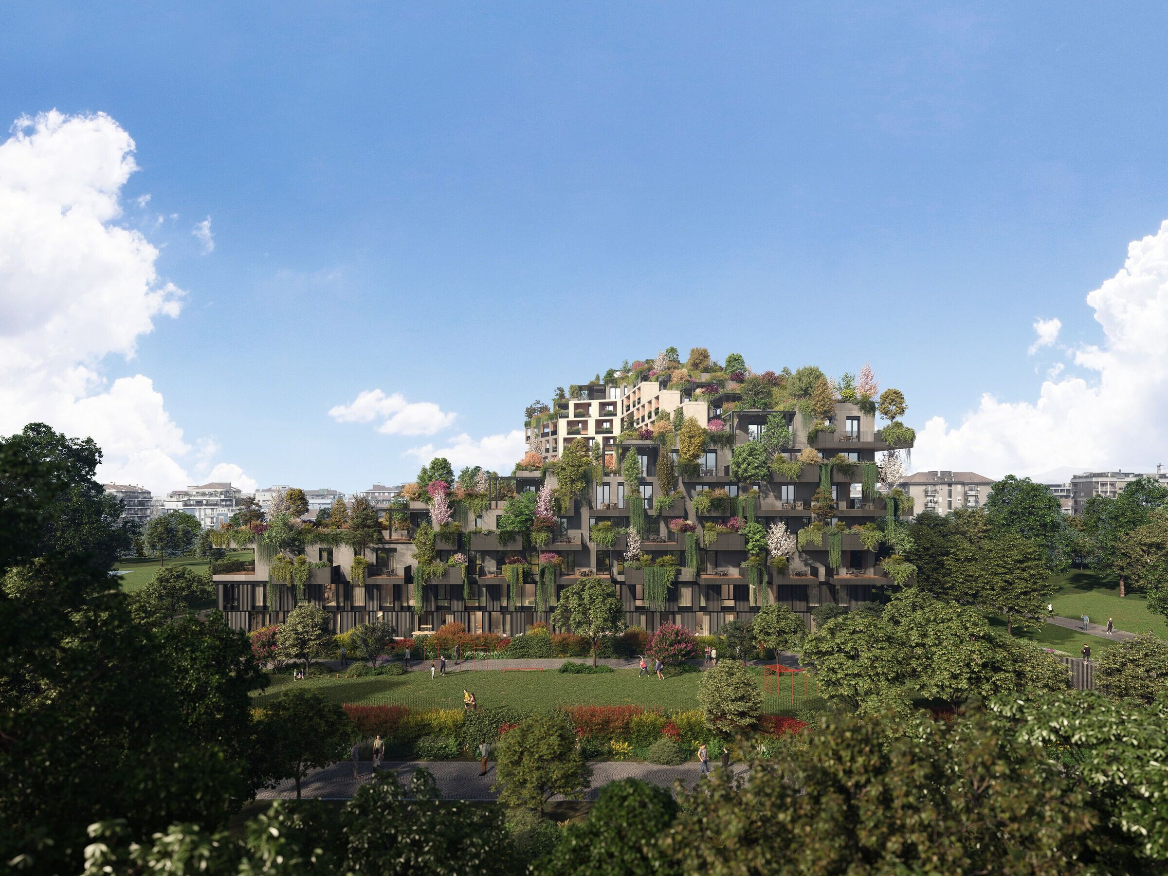 米兰绿色公寓“博斯科纳维利”丨意大利丨Stefano Boeri Architetti-11