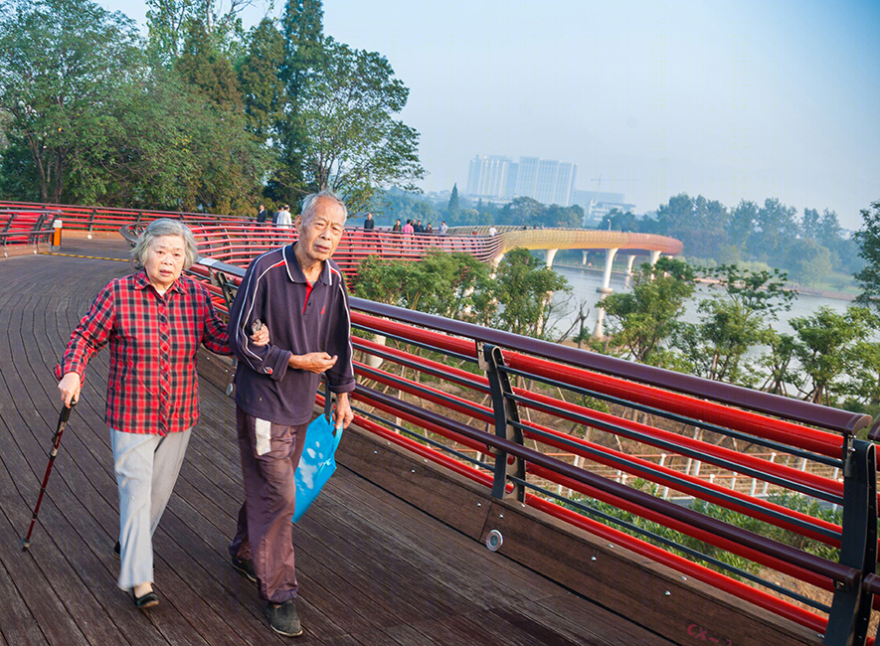 浙江金华燕尾洲公园丨土人-23