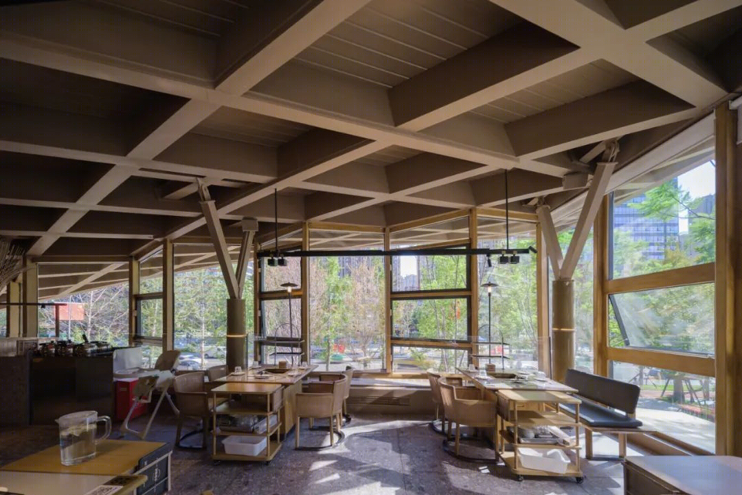 交子大道木屋顶餐厅丨中国成都丨BEHIVE 致野建筑-41