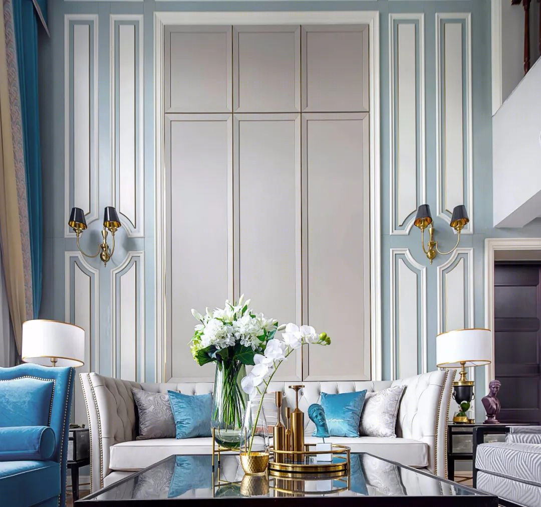 武汉美联城仕 | 轻奢生活空间，打造多属性复合客厅-54