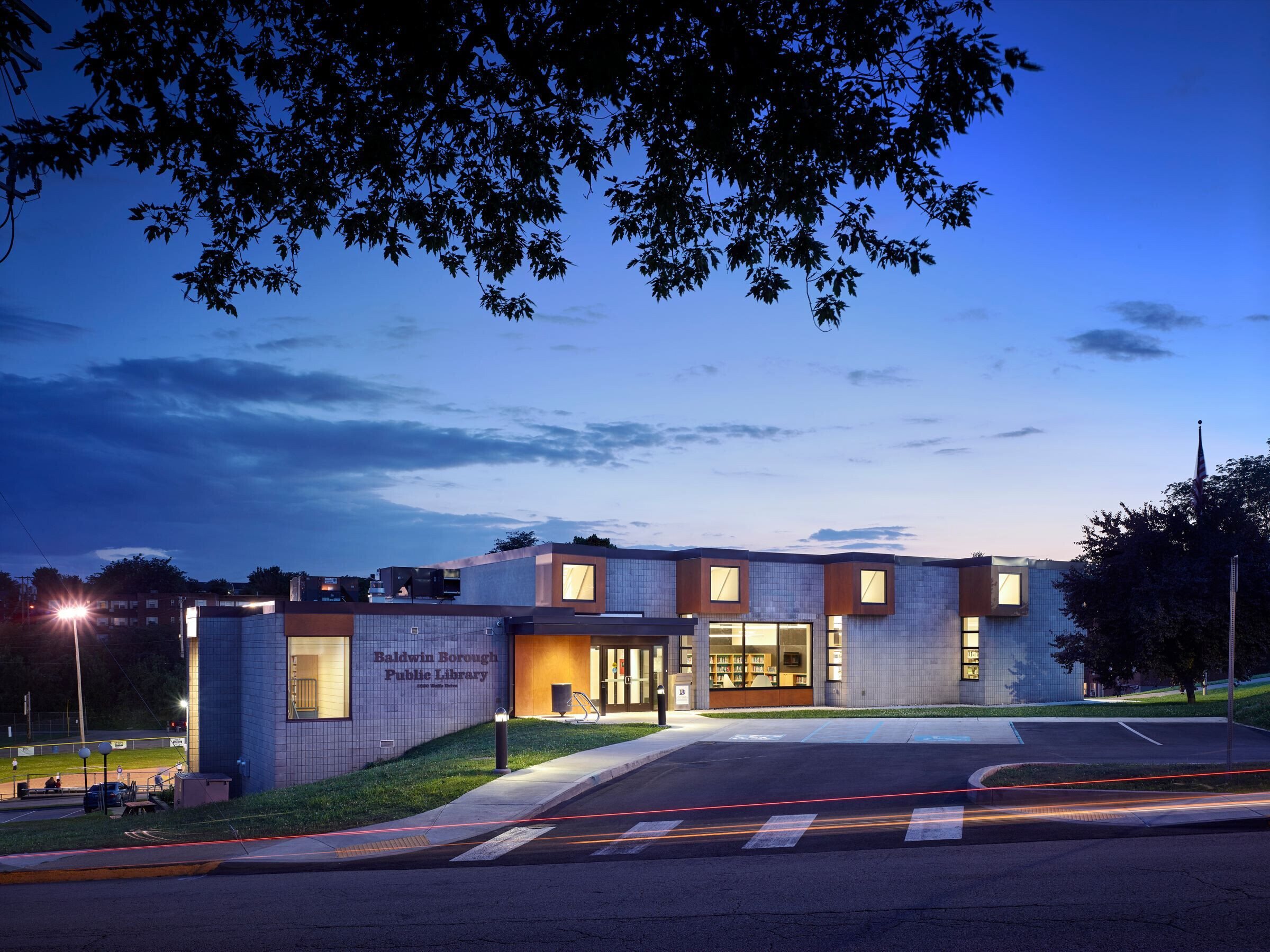鲍德温伯勒公共图书馆丨美国辛辛那提丨GBBN Architects Inc.-14