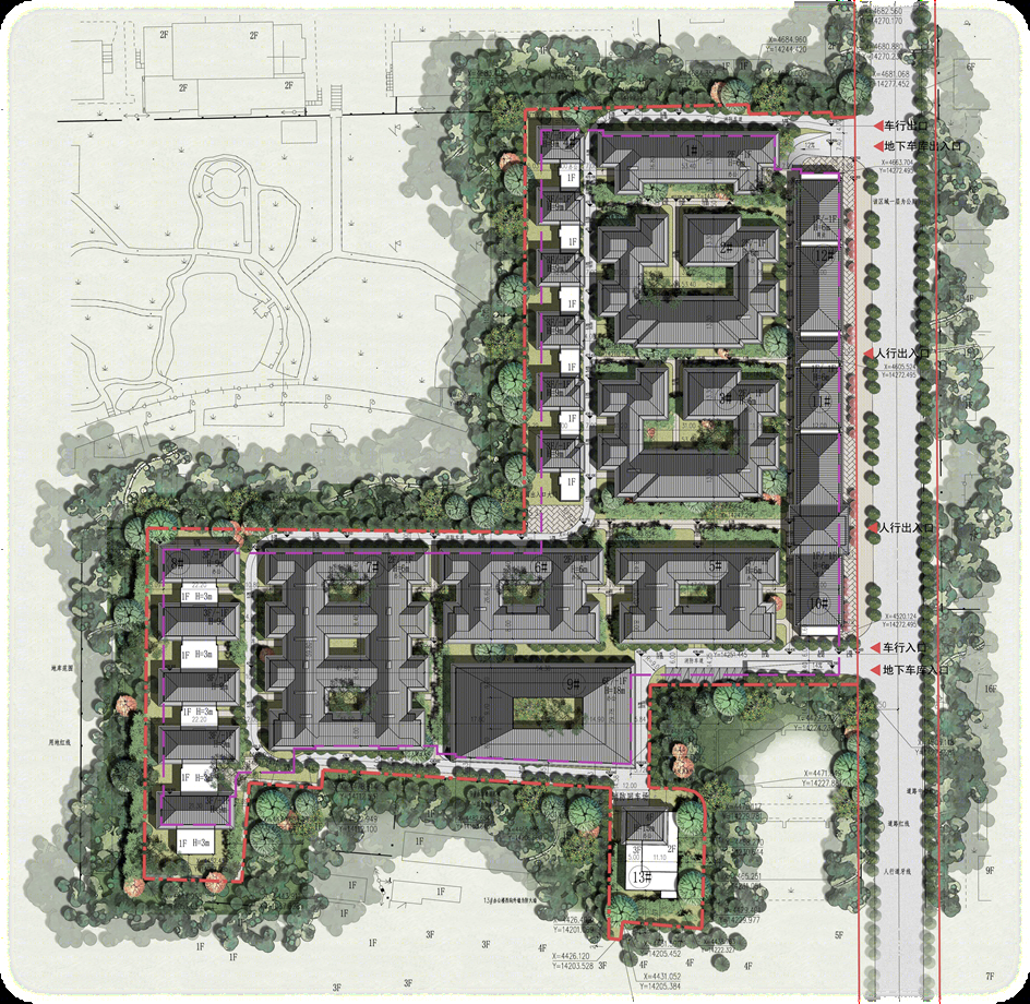 西安雁塔天宸项目丨中国西安丨上海成执建筑设计有限公司-15