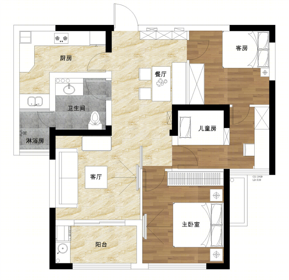 常州莱蒙城住宅丨水墨设计-50