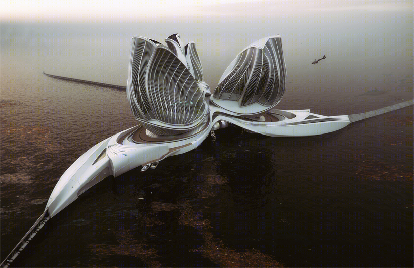 “第八大陆”海洋清洁工作站丨扎哈·哈迪德建筑事务所-0