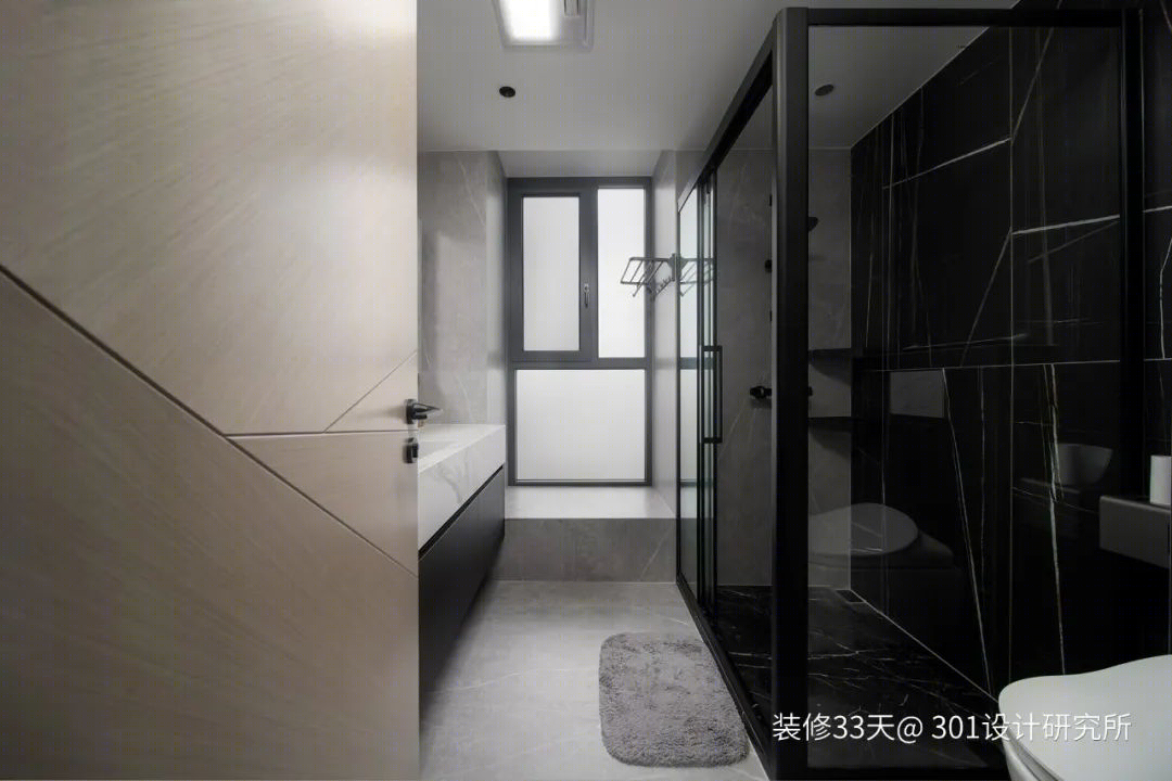 广州番禺 220 平现代黑白灰大平层丨中国广州丨301 设计研究所(广州)-31