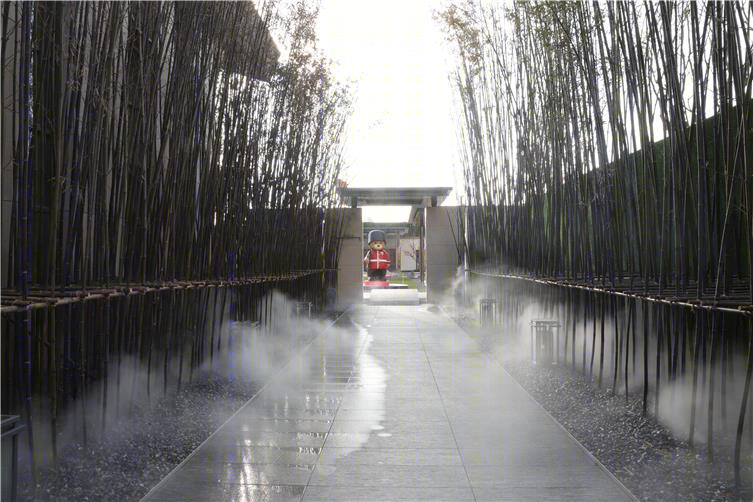 昆明万科金域蓝湾示范区景观-7