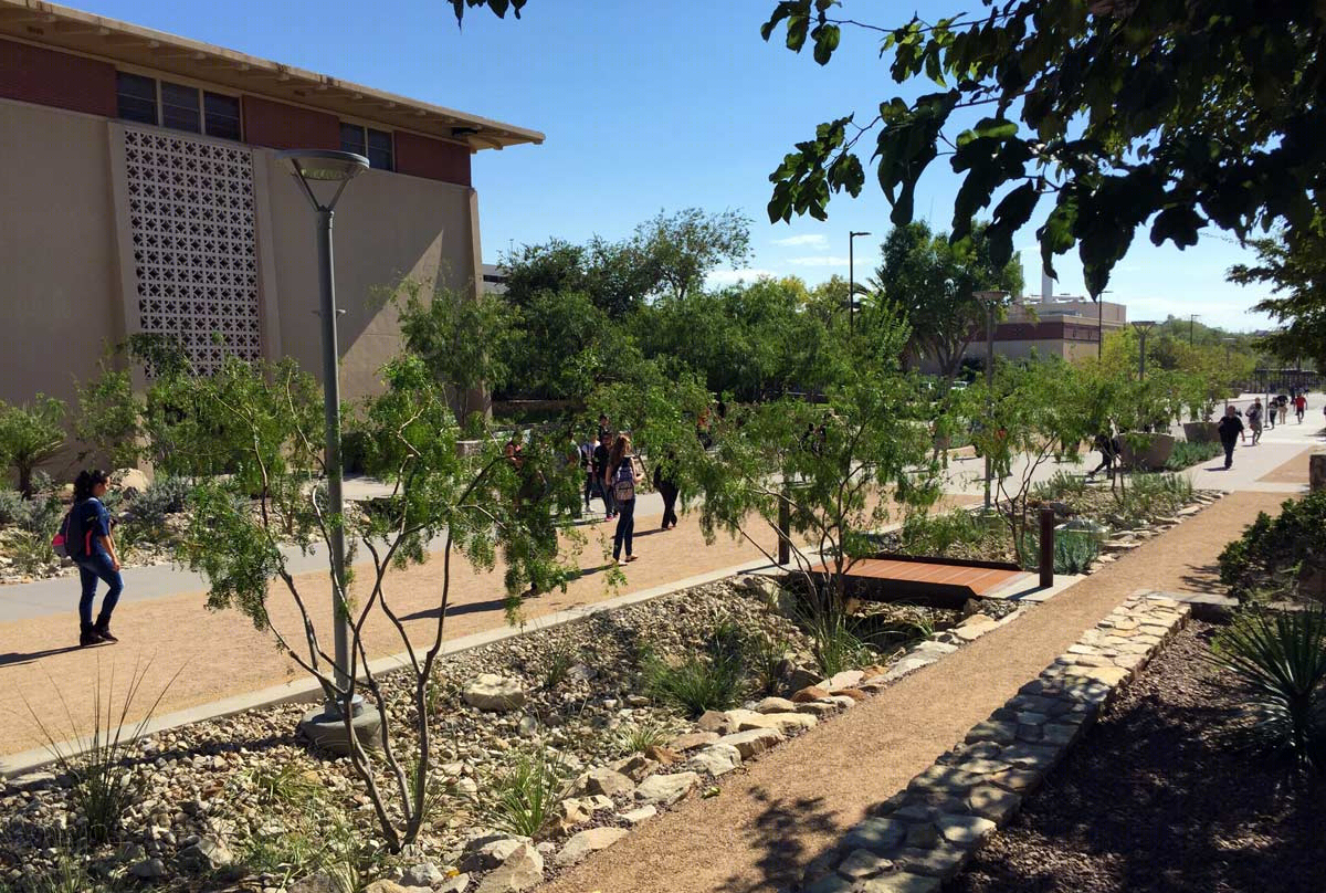德州大学 El Paso 校区世纪广场-37