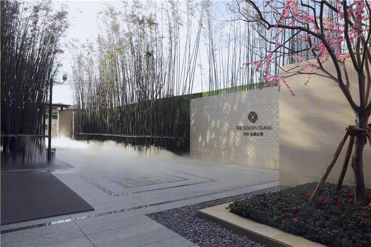 昆明万科金域蓝湾示范区景观-8