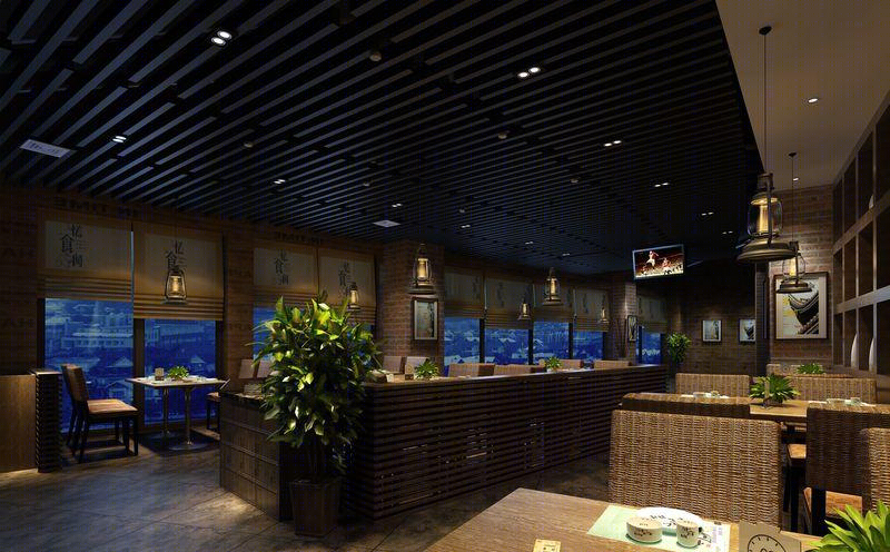 王武林丨中餐厅丨长沙忆食间餐厅空间设计-5