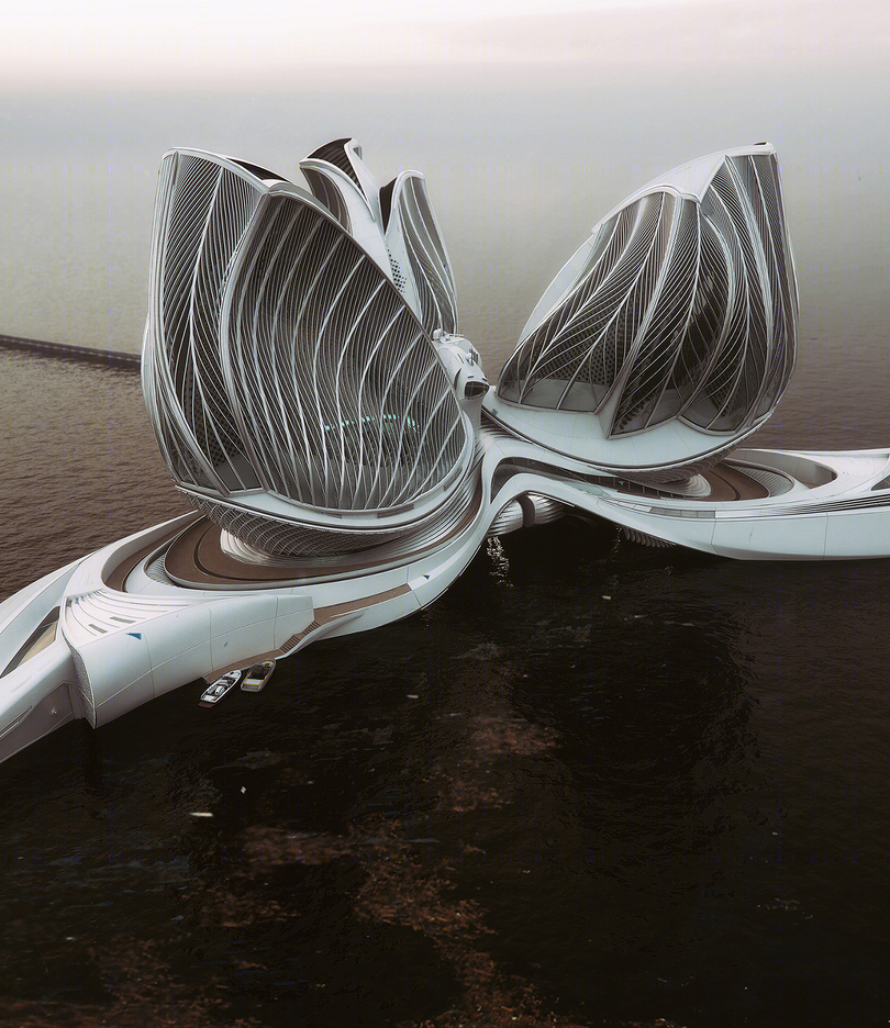 “第八大陆”海洋清洁工作站丨扎哈·哈迪德建筑事务所-3