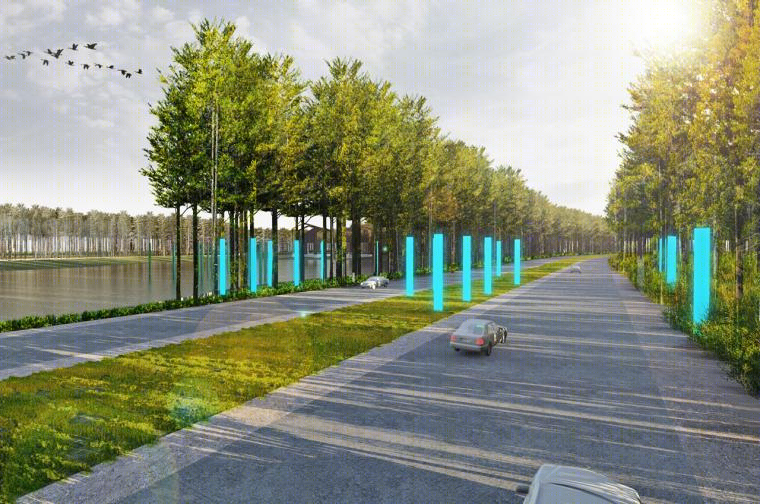 美国 Springwoods 村庄 | 环保理念下的现代社区设计-16